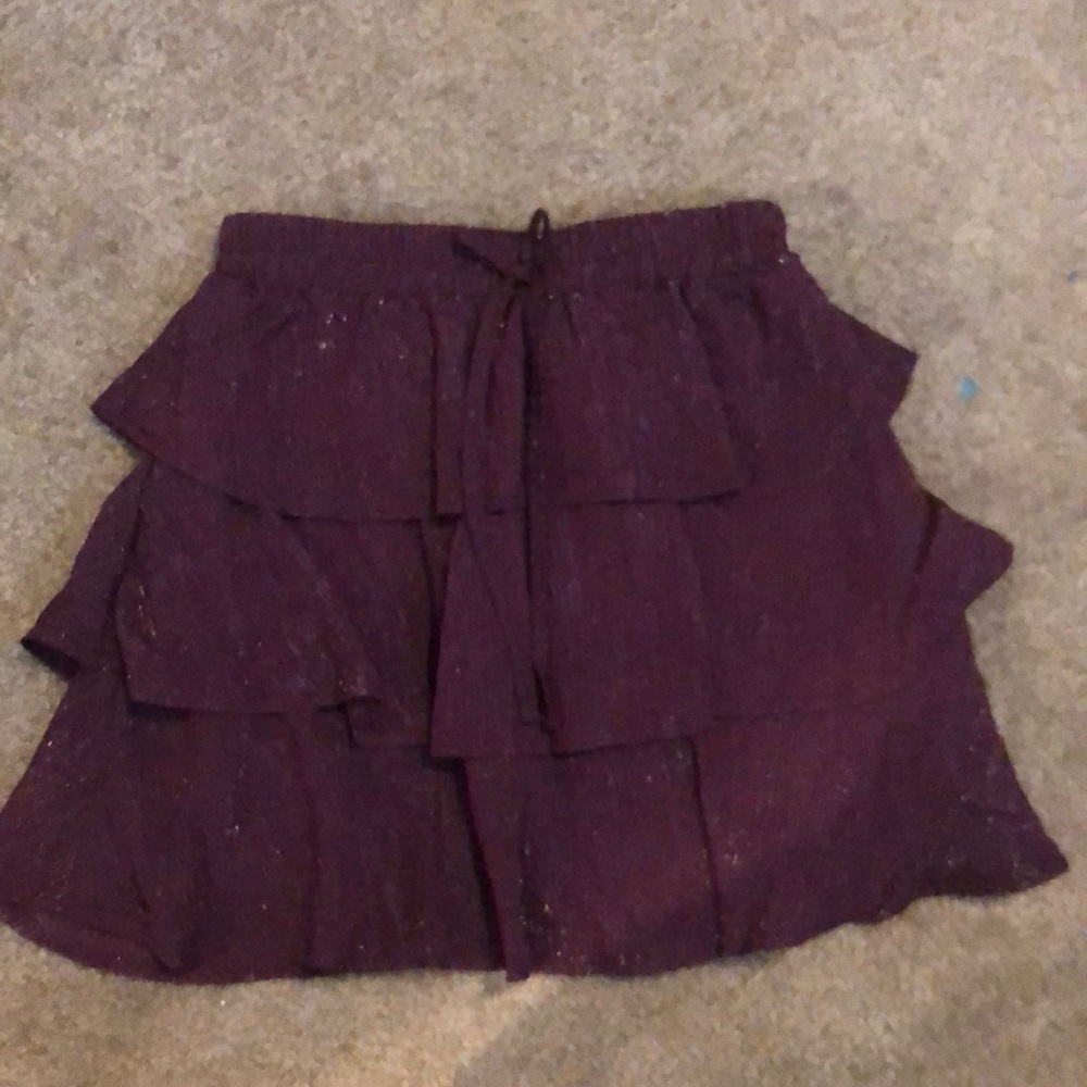 Purple skirt